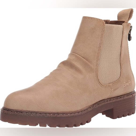 BLOWFISH MALIBU REDSEN-2 CHELSEA BOOTS - 8.5 - 'CLOUD LOCAL SHERIFF' - Picture 2 of 11